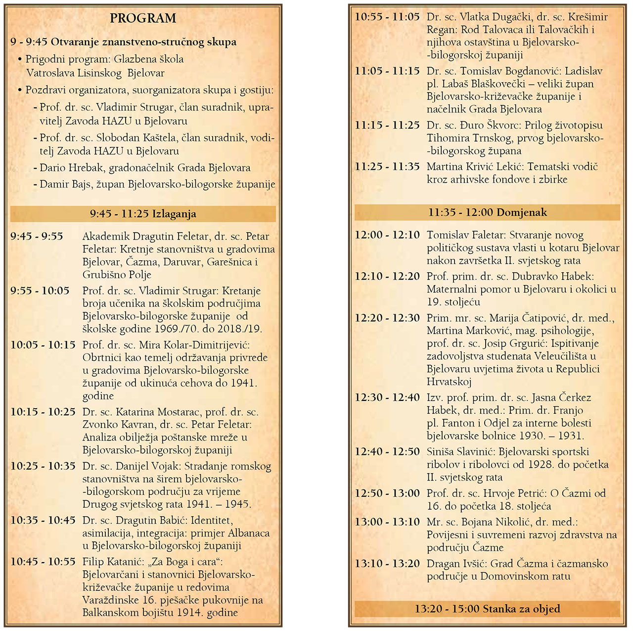 Prilozi za povijest gradova Bjelovarsko-bilogorske županije