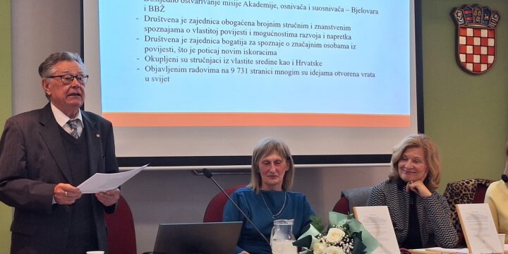 Obilježavanje 20. obljetnice rada Zavoda HAZU u Bjelovaru