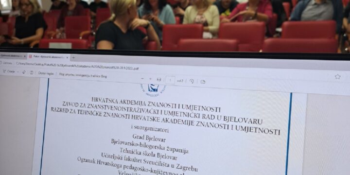 Znanstveno-stručni skup Bjelovarski akademici i znanost