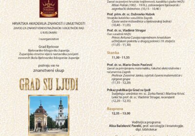 Znanstveni skup i prikaz zbornika radova Grad su ljudi